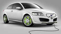 Volvo plug-in hybrid vehicle
