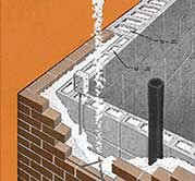 Insulation increases the energy efficiency of masonry
